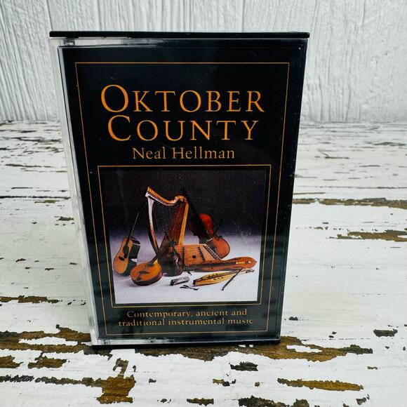 Oktober County Neal Hellman 1987 Gourd Music Cassette Tape Contemporary GM 101 - Picture 5 of 7